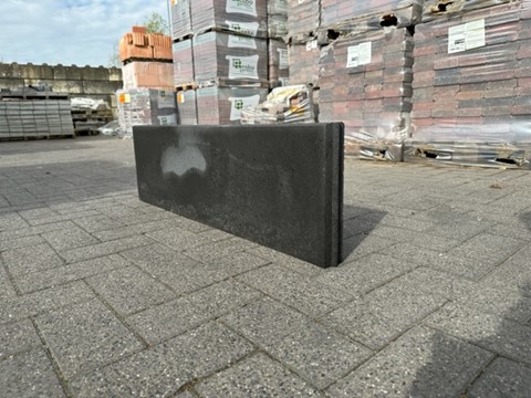 SUPER PROMO - BOORDSTEEN l BORDURES 100x30x6 CM ZWART